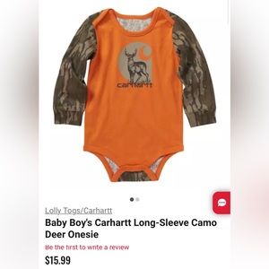 Carhartt Onesie